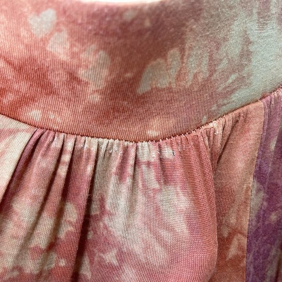 Torrid Super Soft Tie Dye Button Front Midi Skirt sz 1X - Picture 9 of 15